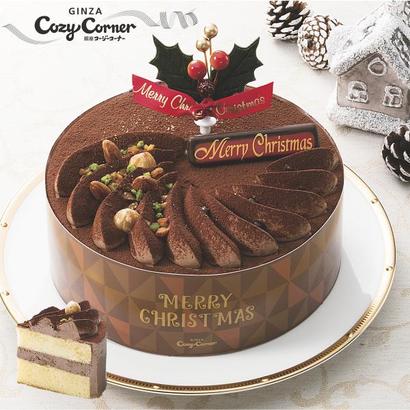 【銀座コージーコーナー】クリスマスチョコレートケーキ【2017クリスマス】の画像