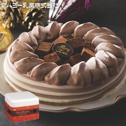 【オハヨー乳業】生チョコアイスデコレーション【2017クリスマス】の画像