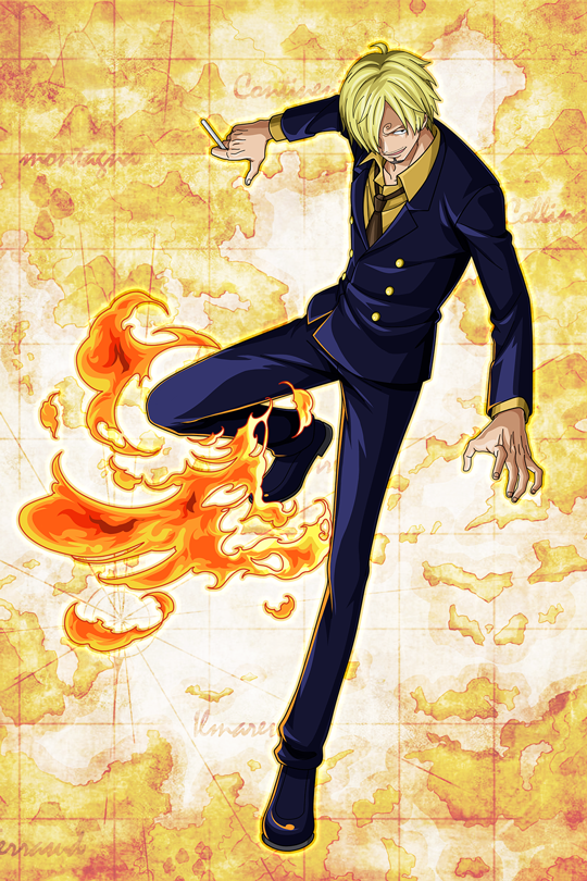 炎を纏う サンジのキック サンジ 新世界 公式 サウスト One Piece サウザンドストーム最速攻略wiki