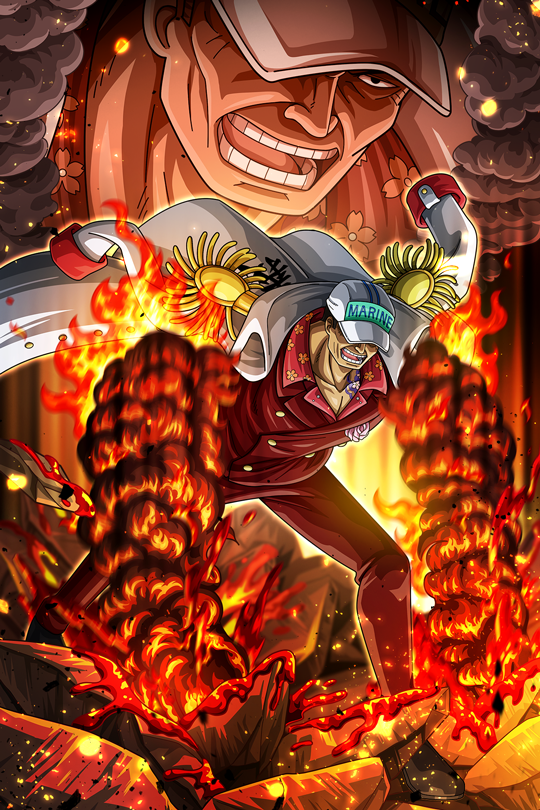 穿つ灼熱 赤犬の拳 赤犬 サカズキ 公式 サウスト One Piece サウザンドストーム最速攻略wiki