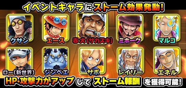 フェスイベント 強者達の集結 公式 サウスト One Piece サウザンドストーム最速攻略wiki