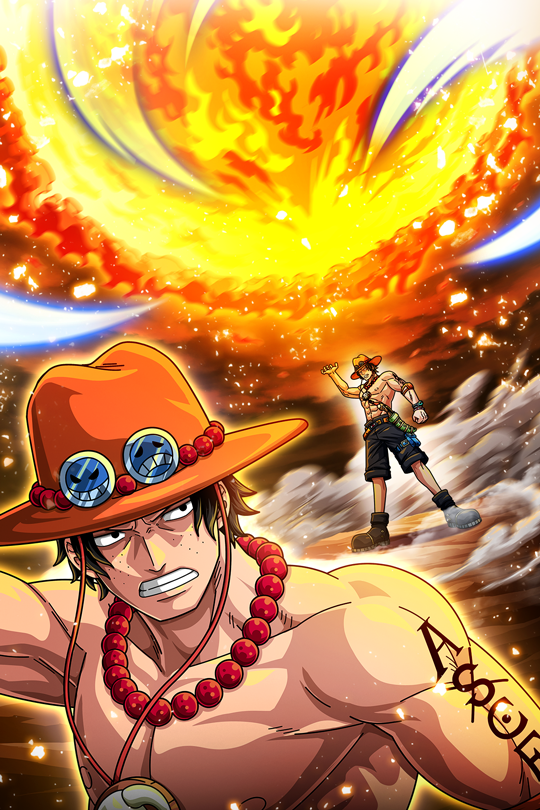 エース 生み出す巨大火球 エース 公式 サウスト One Piece サウザンドストーム最速攻略wiki