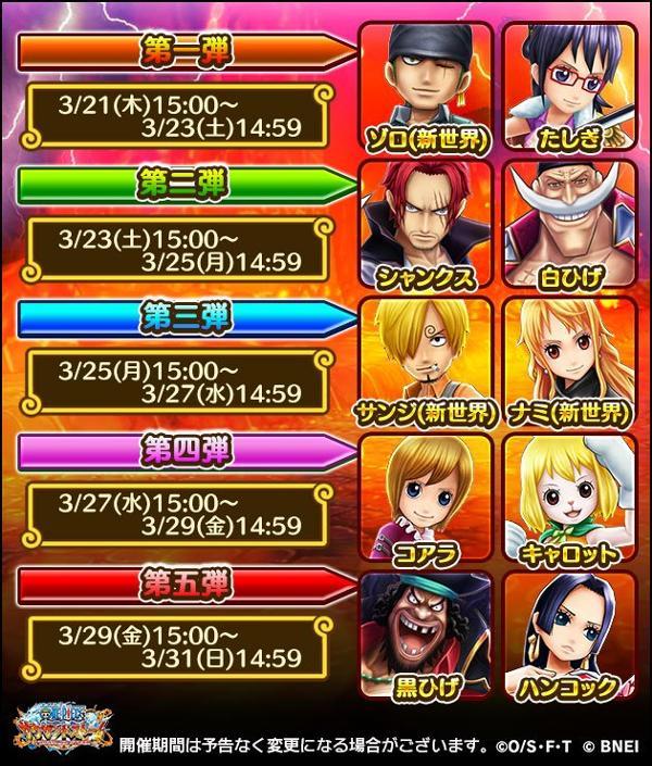 特別イベント 血の掟で繋がる海賊団 公式 サウスト One Piece サウザンドストーム最速攻略wiki