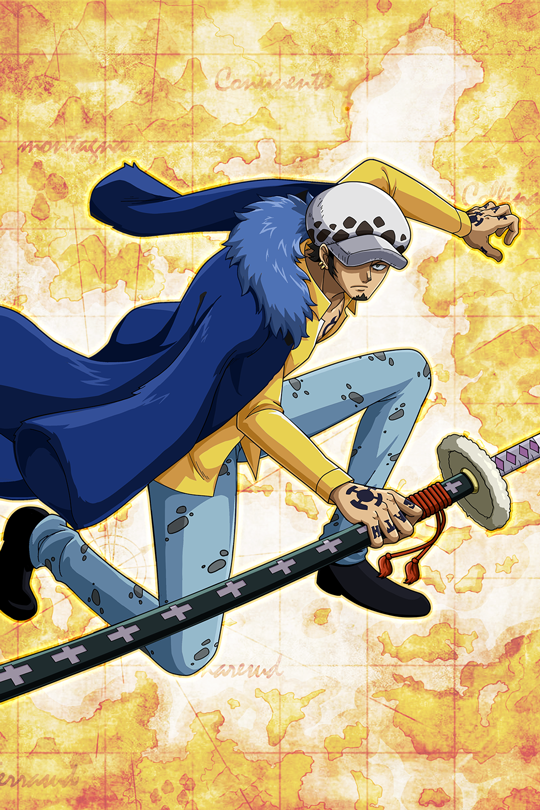 刀を手に身構えるロー トラファルガー ロー 新世界 公式 サウスト One Piece サウザンドストーム最速攻略wiki