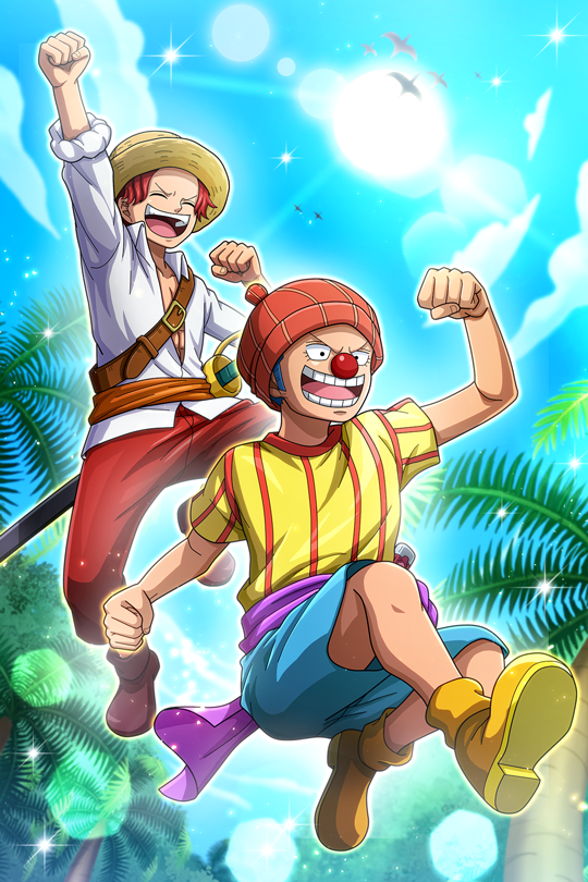 元気なシャンクスとバギー シャンクス バギー 公式 サウスト One Piece サウザンドストーム最速攻略wiki