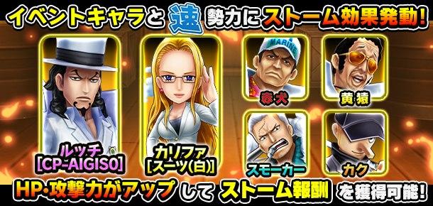 キャラ勢力獲得イベント 史上最強の殺戮兵器 公式 サウスト One Piece サウザンドストーム最速攻略wiki