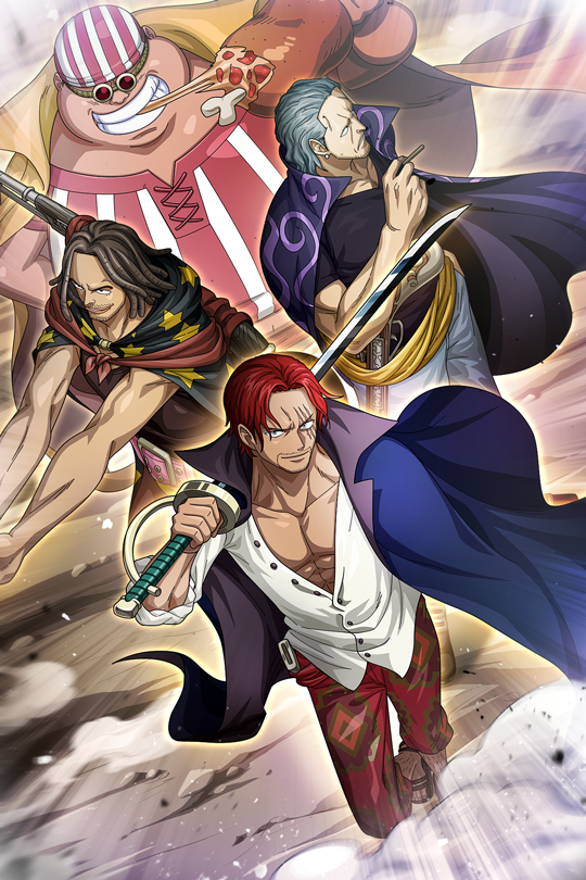 颯爽と歩く赤髪海賊団 シャンクス 公式 サウスト One Piece サウザンドストーム最速攻略wiki
