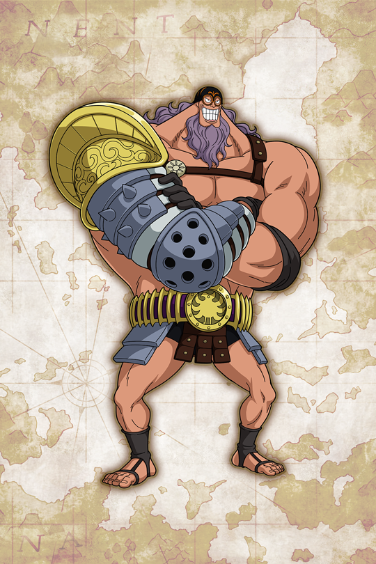 腕組みするバージェス バージェス 公式 サウスト One Piece サウザンドストーム最速攻略wiki