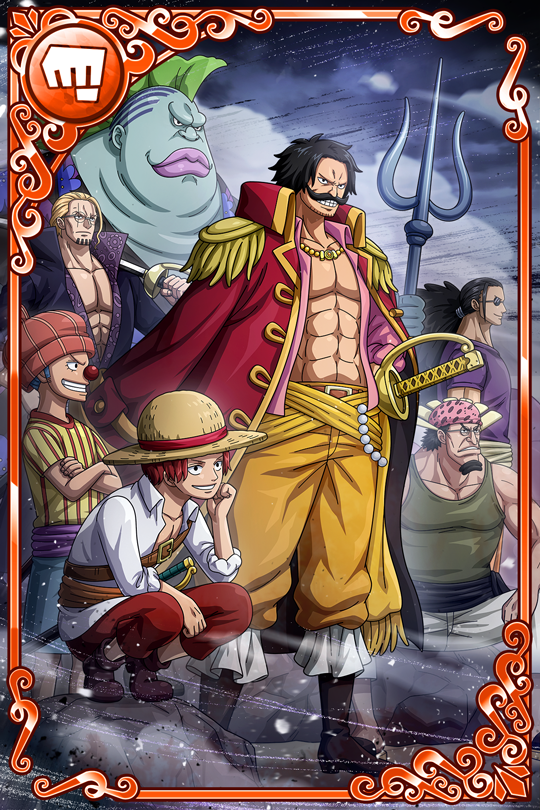 遠くを見るロジャー海賊団（勢力シーンカード（特化）） 公式【サウスト】one Piece サウザンドストーム最速攻略wiki 3343