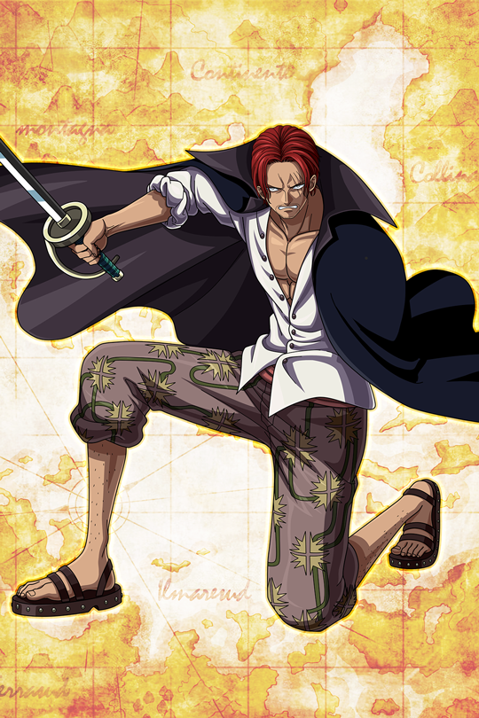 隙無し赤髪 剣の構え シャンクス 公式 サウスト One Piece サウザンドストーム最速攻略wiki