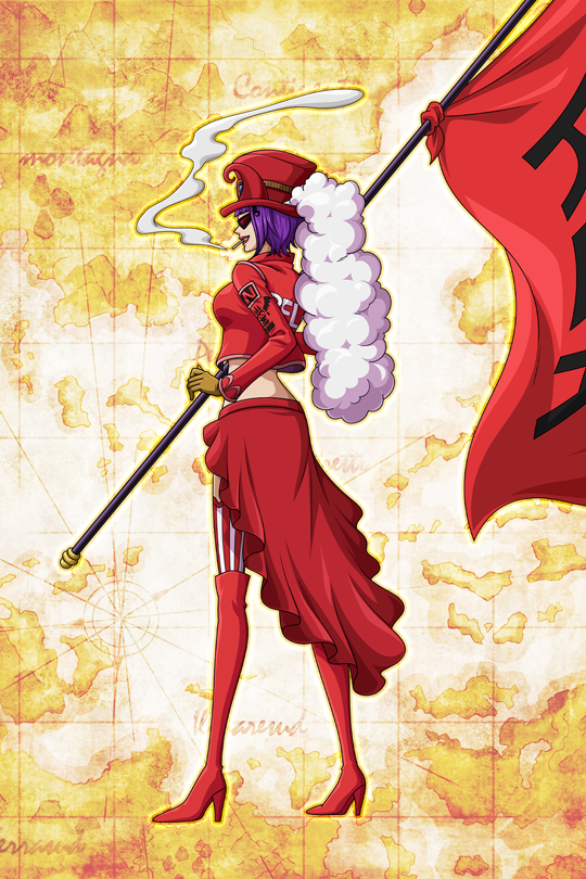 視線を向けるベティ（ベロ・ベティ） 公式【サウスト】ONE PIECE サウザンドストーム最速攻略wiki