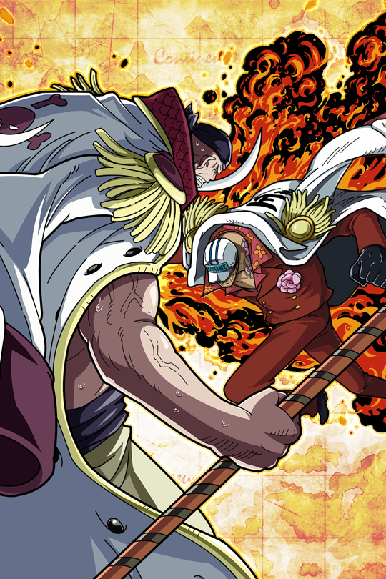 赤犬vs白ひげ 赤犬 サカズキ 公式 サウスト One Piece サウザンドストーム最速攻略wiki